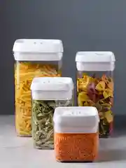 Domfort Банка для сыпучих продуктов с герметичной крышкой Blanco