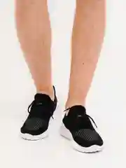 Черный кроссовки мужские дышащие