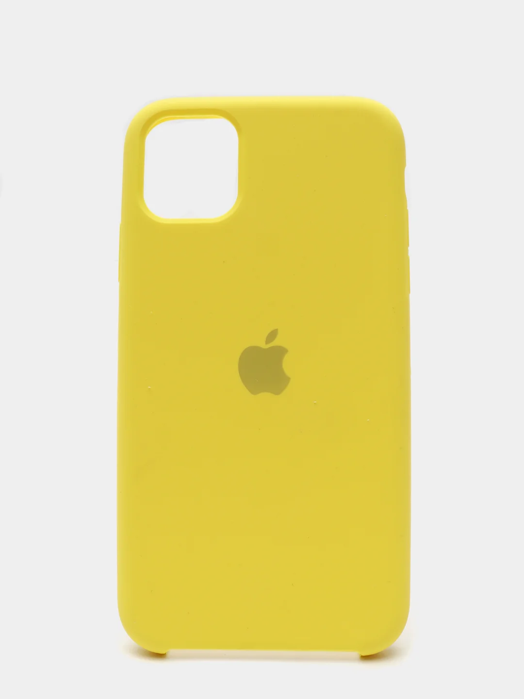 Желтый чехол Silicone Case для IPhone 11