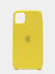 Желтый чехол Silicone Case для IPhone 11