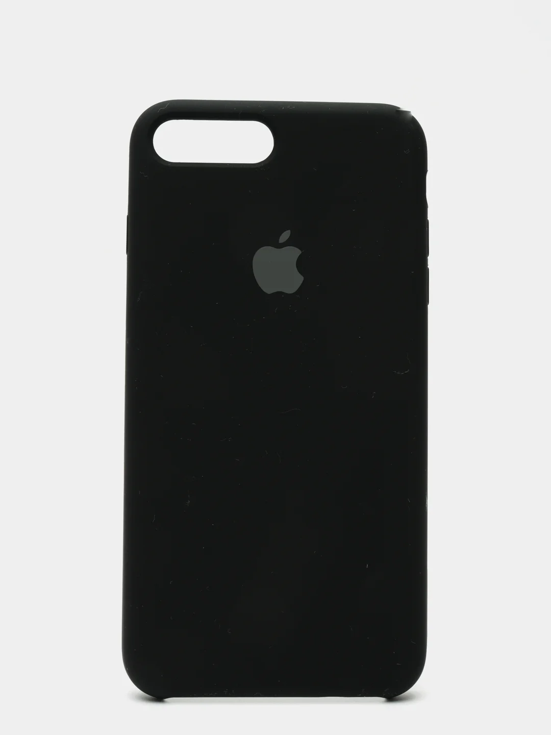 Черный чехол Silicone Case для IPhone 7 Plus, 8 Plus