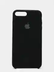 Черный чехол Silicone Case для IPhone 7 Plus, 8 Plus