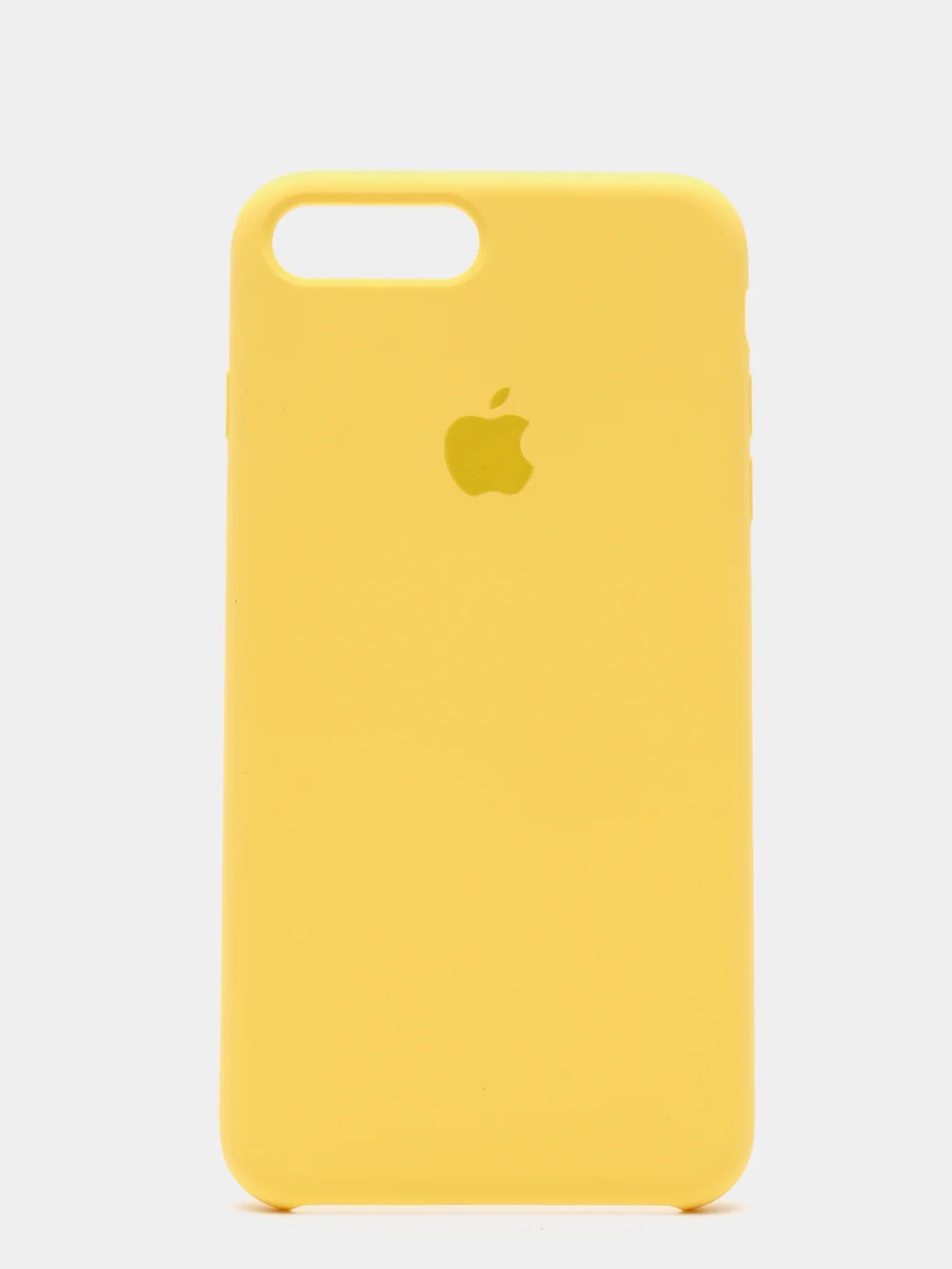 Желтый чехол Silicone Case для IPhone 7 Plus, 8 Plus