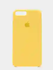 Желтый чехол Silicone Case для IPhone 7 Plus, 8 Plus
