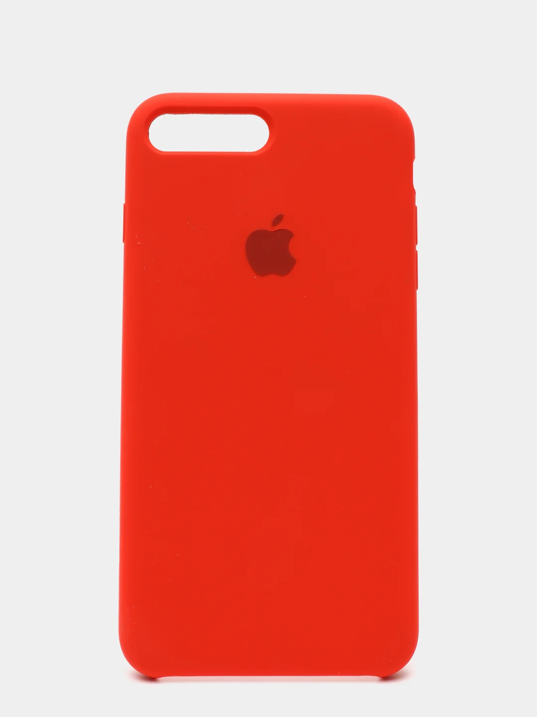 Красный чехол Silicone Case для IPhone 7 Plus, 8 Plus