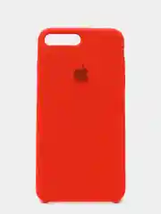 Красный чехол Silicone Case для IPhone 7 Plus, 8 Plus