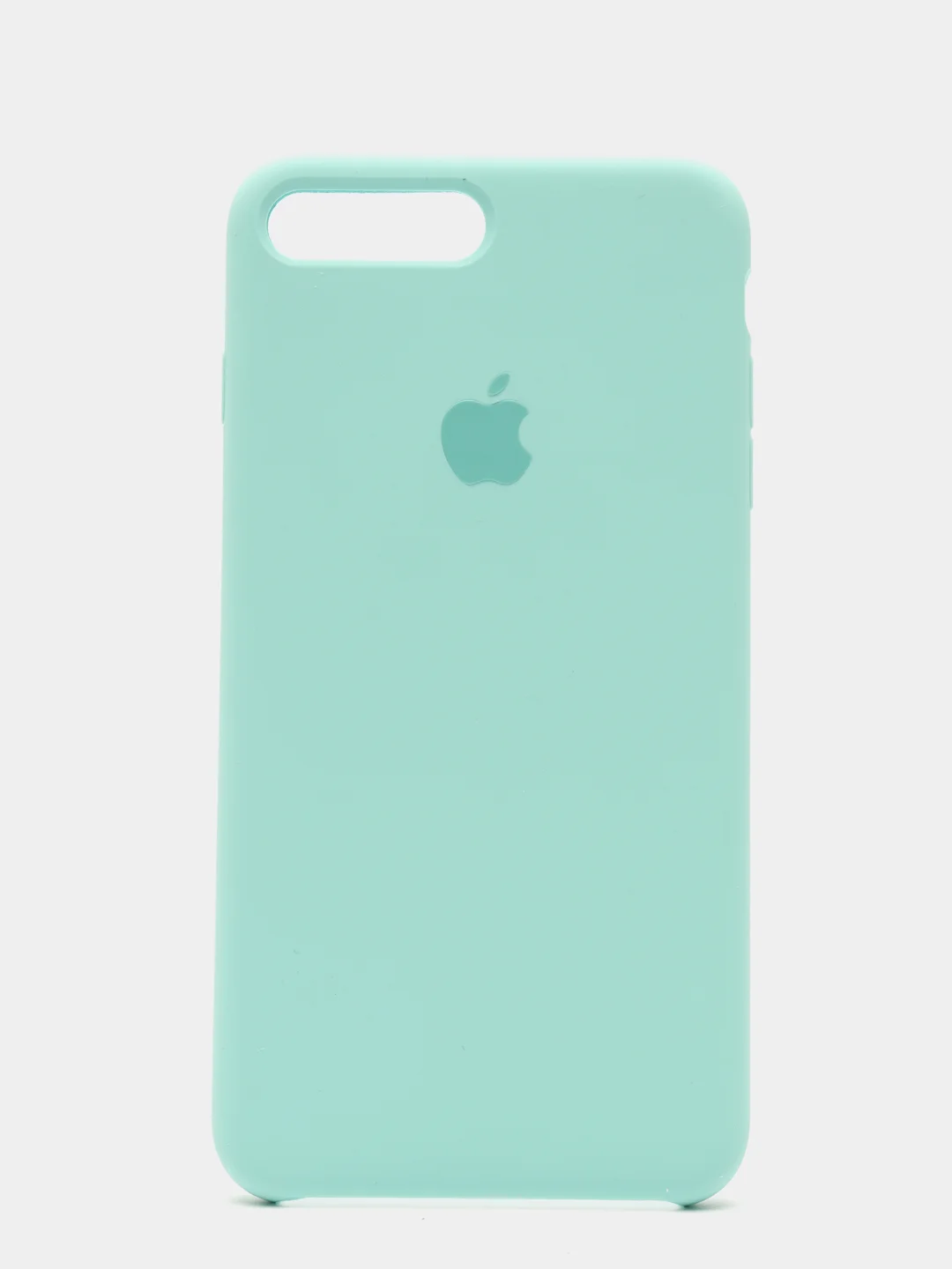 Бирюзовый чехол Silicone Case для IPhone 7 Plus, 8 Plus