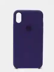 Фиолетовый чехол Silicone Case для IPhone X / XS