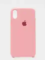 Розовый чехол Silicone Case для IPhone X / XS
