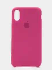 Фуксия чехол Silicone Case для IPhone X / XS