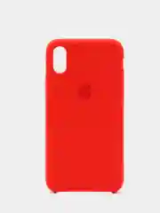 Красный чехол Silicone Case для IPhone X / XS