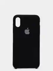 Черный чехол Silicone Case для IPhone X / XS