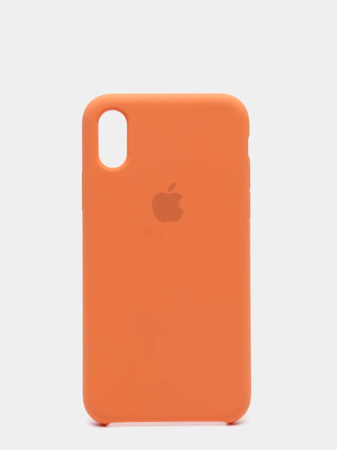 Оранжевый чехол Silicone Case для IPhone X / XS