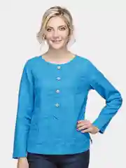 Женская льняная блуза
