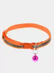 Ошейник для собак и кошек SPORT, с бубенчиком, светоотражающий, 1 х 31 см