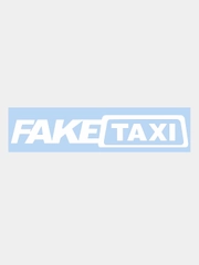 Наклейка на авто "FAKE TAXI - ФЕЙК ТАКСИ" 25х5см