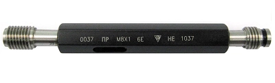Калибр-пробка "Микрон", М8х1,0, 6Е, ПР-НЕ
