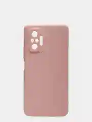 Розовый чехол для Xiaomi Redmi Note 10 Pro, силиконовый, противоударный, матовый, внутри бархат