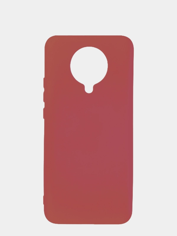Чехол Xiaomi Redmi K30 Pro / Poco F2 Pro с закрытым низом и бархатом внутри Silicone Cover