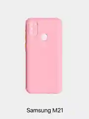 Розовый чехол Soft Touch для Samsung A01 Core/A21s/A41/M21/J330/J530/J2 2018/J2 Core