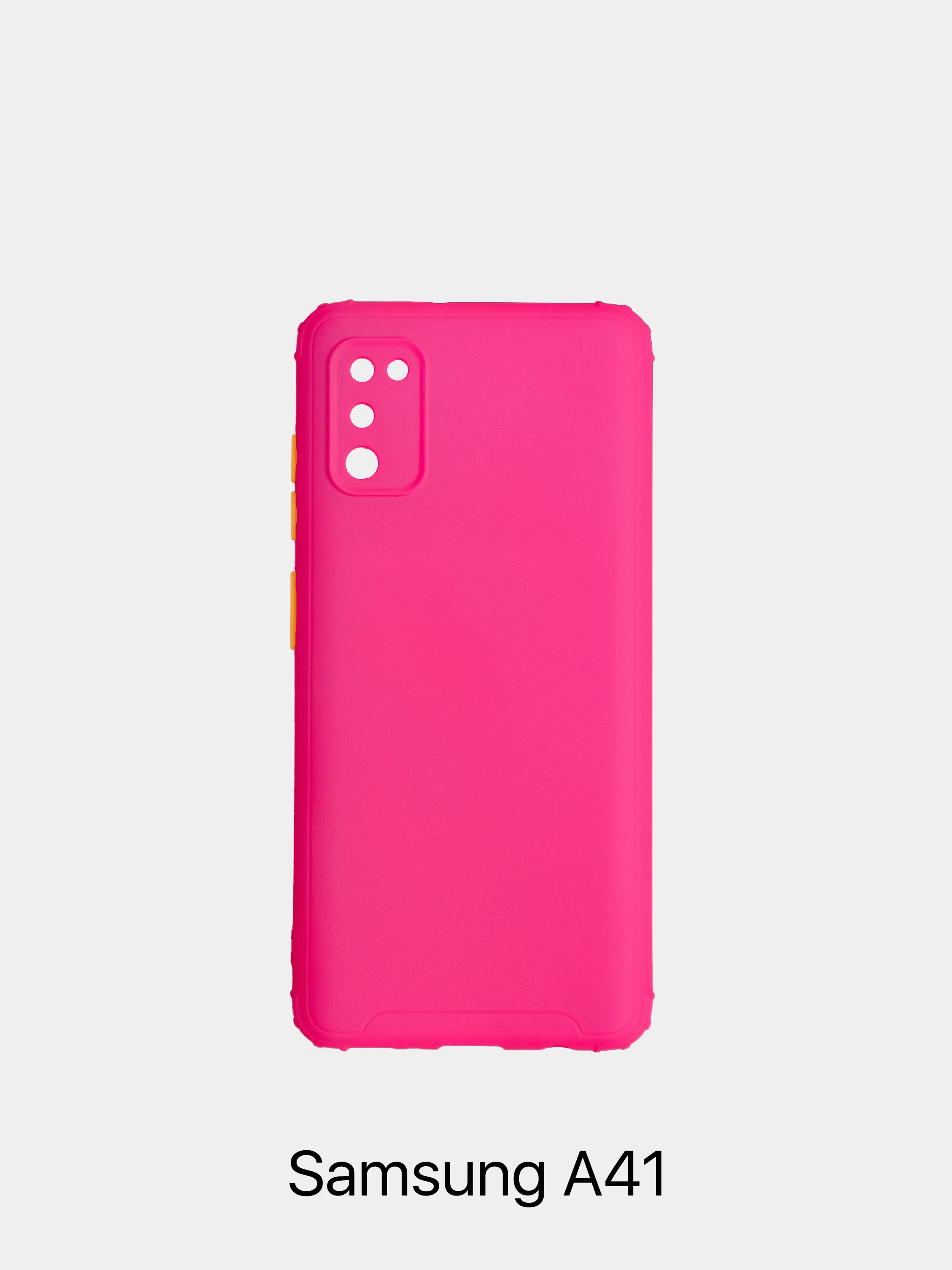 Фуксия чехол Soft Touch для Samsung A01 Core/A21s/A41/M21/J330/J530/J2 2018/J2 Core