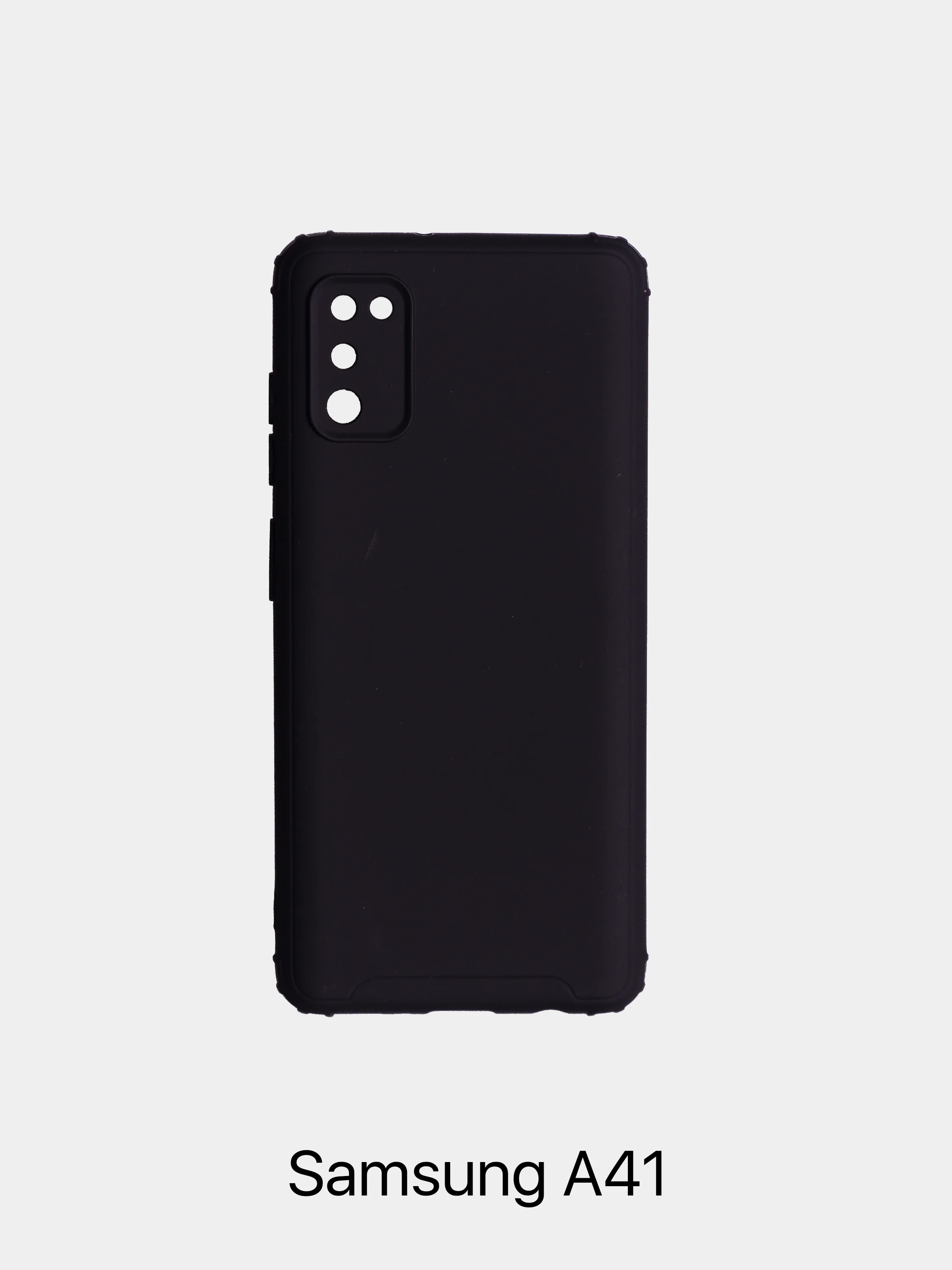 Черный чехол Soft Touch для Samsung A01 Core/A21s/A41/M21/J330/J530/J2 2018/J2 Core
