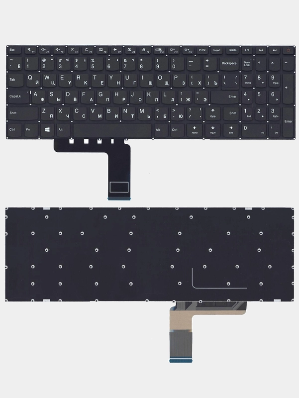 Клавиатура для ноутбука Lenovo IdeaPad 110-15IBR черная