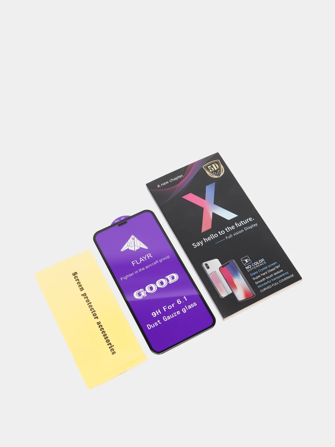 Стекло с сеткой для iPhone X, XS, XR, XS Max, 11, 11 Pro, 11 Pro Max