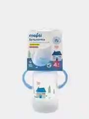 Бутылочка для кормления с ручками MEPSI, 270 мл, 4+ мес, "House", 0225