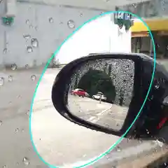 Водоотталкивающая антидождь пленка на зеркало заднего вида (2 шт в комплекте)