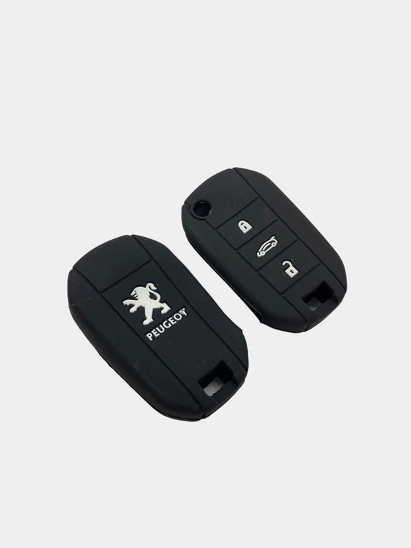 Силиконовый чехол для ключа Peugeot