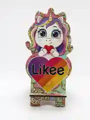 Деревянная подставка под телефон (Baby Shop Likee)