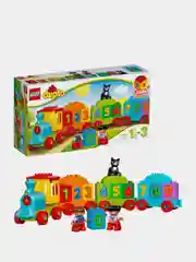 Конструктор LEGo duplo"Считай и играй", поезд с цифрами