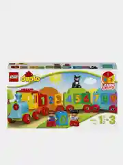 Конструктор LEGo duplo"Считай и играй", поезд с цифрами