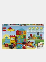 Конструктор LEGo duplo"Считай и играй", поезд с цифрами