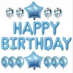 Набор воздушных шаров "Happy Birthday"