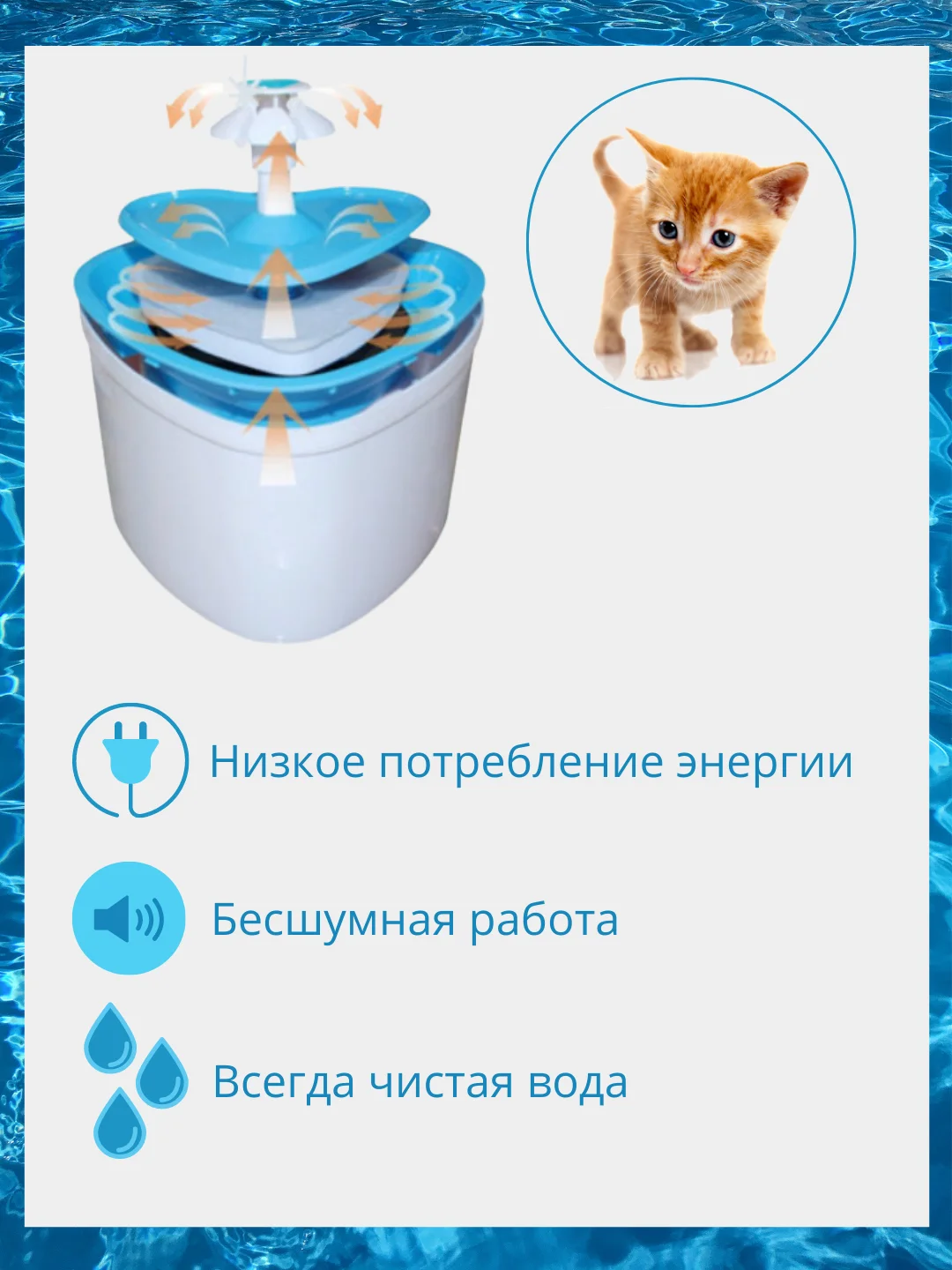 Автопоилка для собак и кошек/автоматическая поилка/фонтан/животные