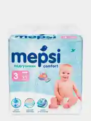 Подгузники Mepsi M 6-11 кг 21 шт
