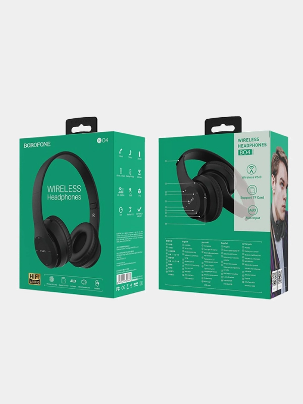 Наушники накладные Bluetooth Borofone BO4