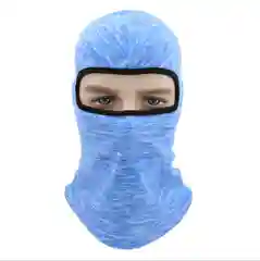 Голубой балаклава зимняя, унисекс, разные цвета
