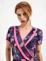 Халат женский на запахе Lilians