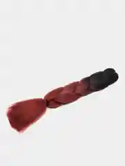 Багровый канекалон для плетения волос