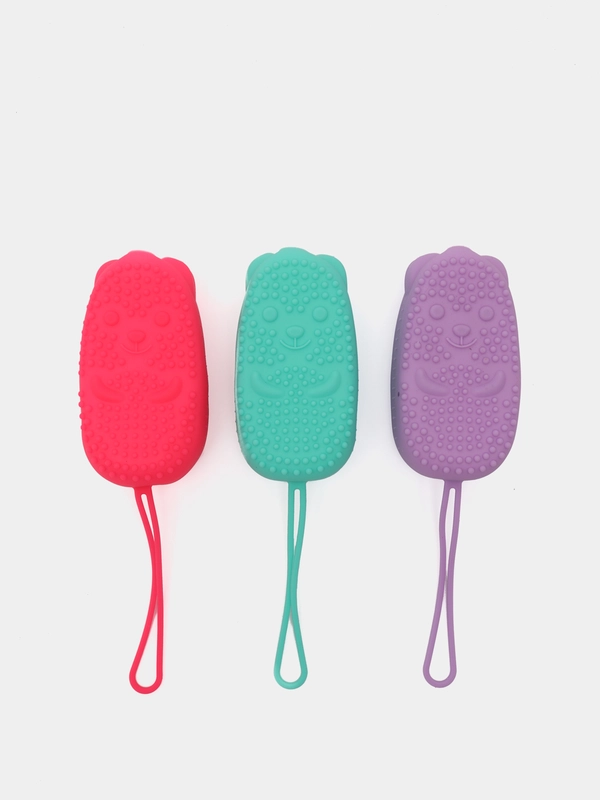 Силиконовая губка/мочалка для душа Bubbles Bath Brush