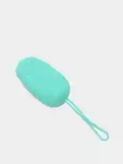 Розовый силиконовая губка/мочалка для душа Bubbles Bath Brush