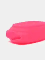 Розовый силиконовая губка/мочалка для душа Bubbles Bath Brush