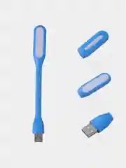 Синий usb светильник, фонарь, LED ночник