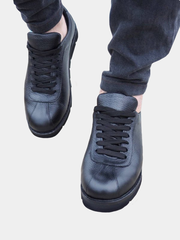 Кроссовки мужские кожаные, кеды мужские, натуральная кожа, ботинки мужские  купить по цене 3899 ₽ в интернет-магазине KazanExpress