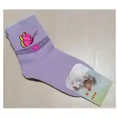 Лавандовый носки хлопковые для девочки
