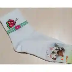 Белый носки хлопковые для девочки