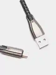 USB кабель micro USB 1.0м MAIMI X28 (черный) 3A